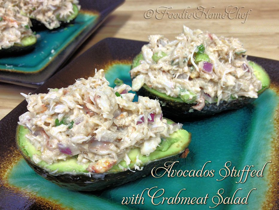 Avocados Stuffed with Crabmeat Salad