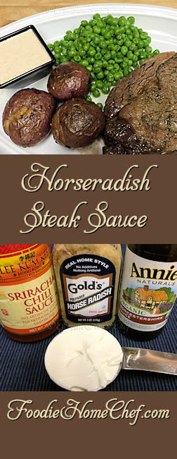 Horseradish Steak Sauce - A chef at a posh country club buffet gave me the ingredients for this terrific steak sauce. I usually serve this with steak or prime rib, but you can also use it to add a kick to other food items. --------- #Food #Cooking #Recipes #Recipe #Cuisine #GreatFood #HomeCooking #SteakSauce #Condiments #CondimentRecipes #Steak #Meat #Sauce #SauceRecipes
