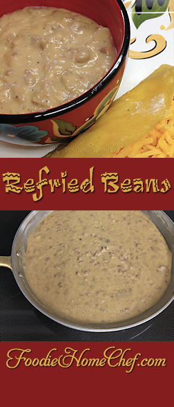 Refried Beans - Everyone who's ever tasted these has commented that these are the best #RefriedBeans they ever tasted, so hopefully you'll love them too! --------- #Food #Cooking #Recipe #Recipes #Cuisine #GreatFood #HomeCooking #ComfortFood #RefriedBeansRecipes #MexicanFood #MexicanRecipes #SideDishes #PintoBeanRecipes #SpicyRecipes #Dip #DipRecipes #BeanDip

