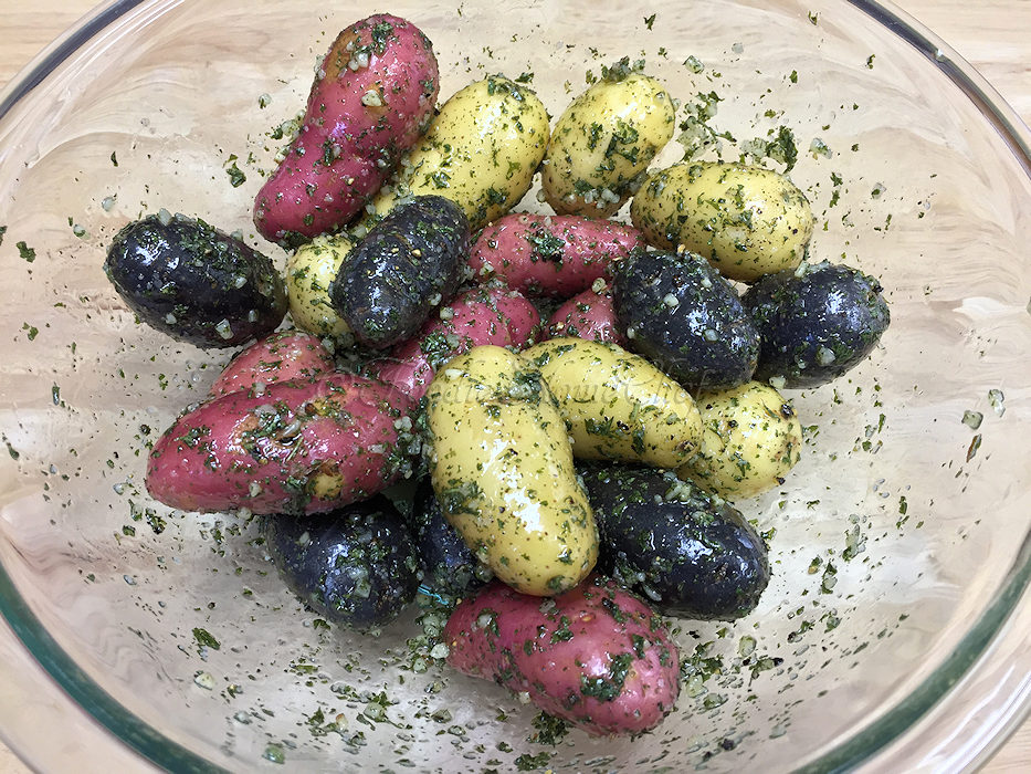 Roasted Herbed Baby Potatoes