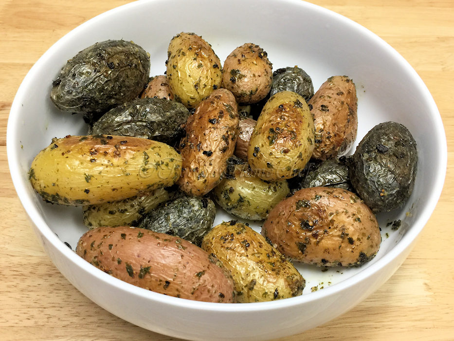 Roasted Herbed Baby Potatoes