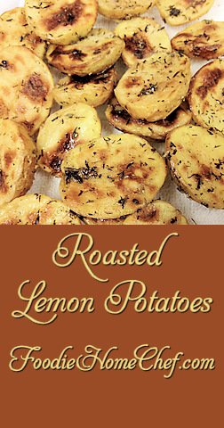 Roasted Lemon Potatoes - These #potatoes are so delicious & easy to make. They compliment so many different dishes, especially seafood & steak. I love making a batch or two & freezing them in portions, so I always have some on hand ready to defrost & reheat when needed. --------- #Food #Cooking #Recipes #Recipe #Cuisine #GreatFood #HomeCooking #ComfortFood #PotatoRecipes #BabyPotatoes #SideDishes #RoastedPotatoes #Vegetarian #VegetarianRecipes #Vegan #VeganRecipes #Vegetables #HealthyRecipes
