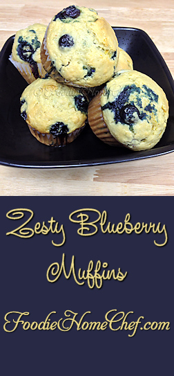 Zesty Blueberry Muffins - The lemon zest in this recipe makes the flavor of the blueberries pop! --------- #Food #Cooking #Recipes #Recipe #Cuisine #GreatFood #HomeCooking #Muffins #MuffinRecipes #BlueberryMuffins #Breakfast #ComfortFood
