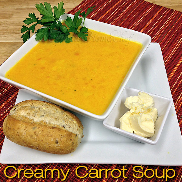 A fabulous comfort food soup to serve during the Autumn & Winter months. Don't limit yourself to that though, Carrot Soup can also be served cold during the Spring & Summer! Very healthy, delicious & easy to make. You can also make this Vegan by substituting the chicken broth with vegetable broth. --------- #CarrotSoup #CarrotCoconutSoup #SoupRecipes #Soup #CarrotRecipes #VegetarianRecipes  #VeganRecipes #HealthyRecipes #Food #Cooking #Recipe #Recipes #FoodieHomeChef

