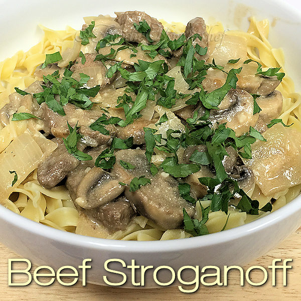 This rich & creamy Beef Stroganoff recipe is a real family favorite and a true comfort food! I've served this hundreds of times, to countless numbers of people, in the past 40 years & have always gotten rave reviews... even if you have other beef stroganoff recipes, give this one a try, you won't be sorry! --------- #BeefStroganoff #BeefRecipes #Stroganoff #MeatRecipes #ComfortFood #Food #Cooking #Recipes #Recipe #FoodieHomeChef
