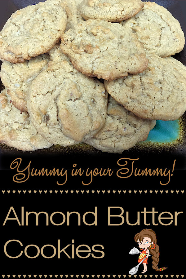 Almond Butter Cookies by Foodie Home Chef are made with organic ingredients & are totally customizable. Instead of Almond Butter you can use Peanut, Cashew, Sunflower or any nut butter you like. Your whole family will love these, so double or triple the recipe & freeze them, so you'll always have some on hand for a cookie craving! Almond Butter Cookies | Cookie Recipes | Healthy Cookies | Peanut Butter Cookies | Desserts | Snacks | #foodiehomechef @foodiehomechef
