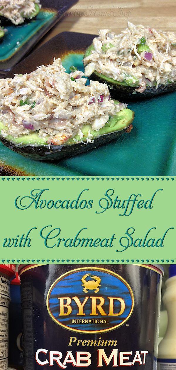 This is really 2 healthy recipes in one... the stuffed avocados are a great choice for lunch, an appetizer, snack or side dish. The crabmeat salad can be served on a bed of organic greens, in a sandwich or whatever your imagination can come up with! --------- #Avocado #AvocadoRecipes #StuffedAvocados #Crabmeat #CrabmeatSalad #CrabmeatRecipes #Appetizers #Snacks #Lunch #SideDishes #HealthyRecipes #Food #Cooking #Recipes #Recipe #FoodieHomeChef
