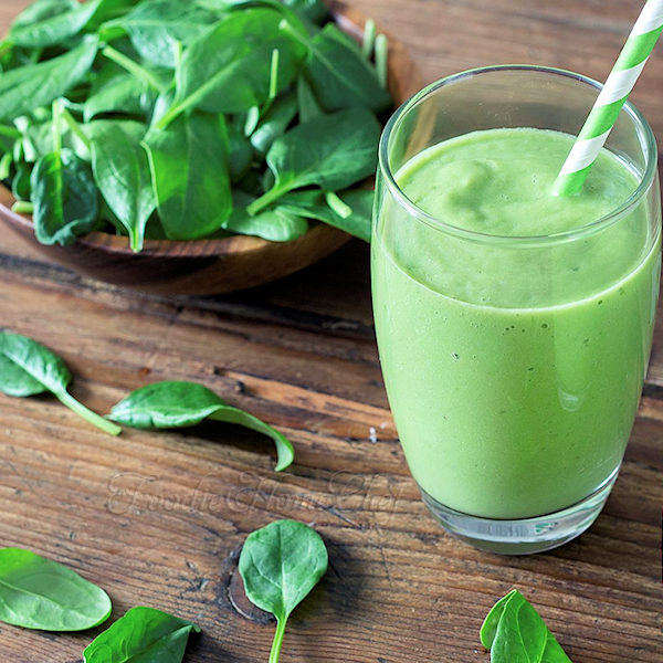 Fabulous healthy green smoothie with a great flavor! You'll certainly want to add this to your smoothie rotation at least a couple of times a week. It's a terrific breakfast or pick me up snack & is a perfect, healthy option  to serve on St. Patrick's Day. --------- #SmoothieRecipes #PowerSmoothie #GreenSmoothie #StPatricksDay #StPatricksDayRecipes #Beverages #Breakfast #VegetarianRecipes #HealthyRecipes #Food #Cooking #Recipes #Recipe #FoodieHomeChef
