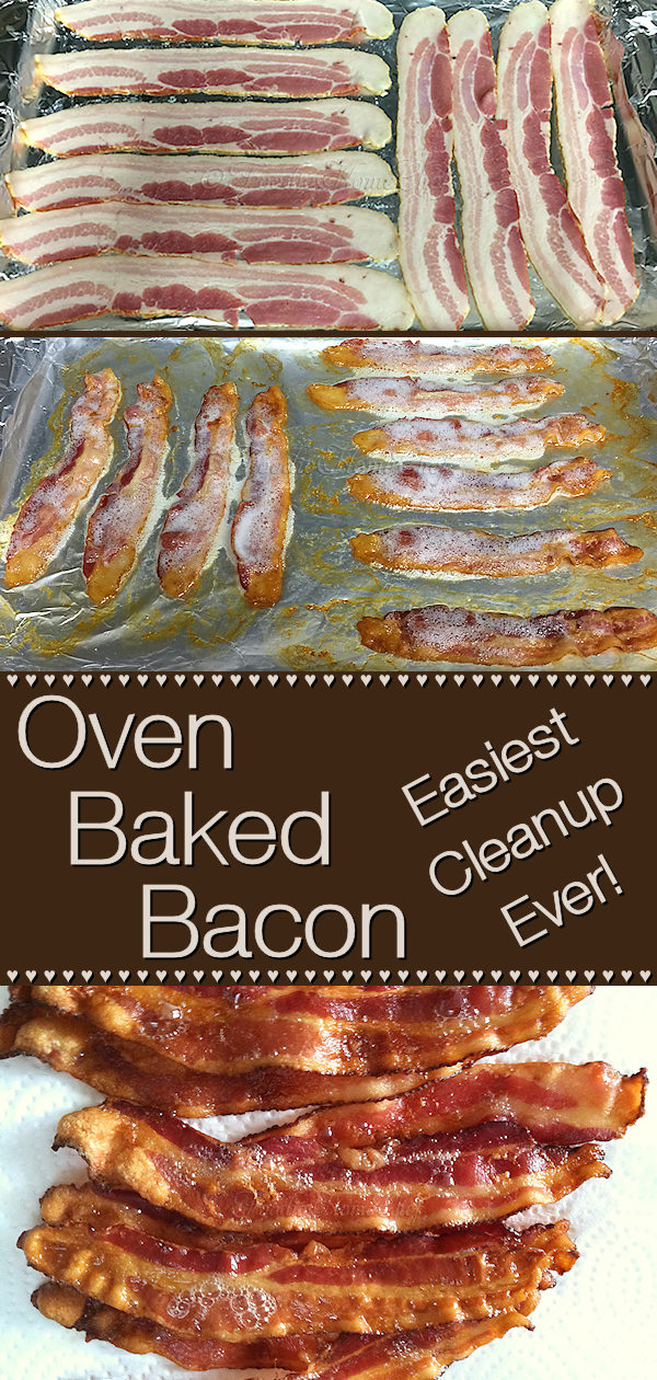 I've seen & tried every way to cook bacon & by far this is the best technique! After trying someone else's recipe, where they put the bacon on a rack & then baked it... what a pain to clean the rack afterwards! So I devised this easy method - it takes less time, gets the most consistent results & cleanup is almost non-existent. What more could you ask for? --------- #EasyBacon #EasyBaconRecipe #OvenBakedBacon #BaconRecipe #BreakfastRecipes #Food #Cooking #Recipes #Recipe #FoodieHomeChef
