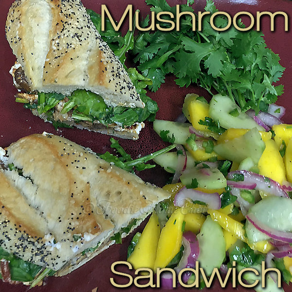 Looking for a hearty lunch or dinner for Meatless Mondays or any day of the week? This Mexican inspired sandwich really fits the bill & everyone I've served it to raves about it! | Foodie Home Chef @FoodieHomeChef --------- 
#SandwichRecipe #Sandwiches #MexicanFood #MexicanRecipes #VegetarianRecipes #VeganRecipes #MushroomRecipes #HealthyRecipes #MeatlessMondays #FoodieHomeChef
