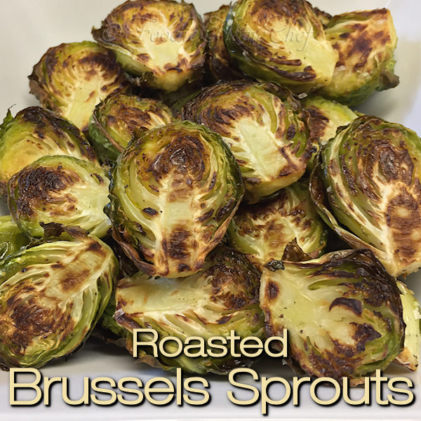 Roasting Brussels Sprouts in my opinion is the best way to cook them. Not only is it super easy, but the flavor is far superior to cooking them any other way! This cooking method also preserves the important nutrients found in Brussels Sprouts. | Foodie Home Chef @foodiehomechef #RoastedBrusselsSprouts #BrusselsSprouts #BrusselsSproutsRecipes #RoastedVegetables #SideDish #SideDishRecipes #VegetarianRecipes #VeganRecipes #Vegetables #HealthyRecipes #SheetPanRecipes #FoodieHomeChef