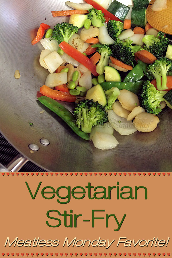 Vegetarian StirFry by Foodie Home Chef is a tasty, healthy recipe, full of superfoods, that can be prepared in advance for busy workdays & cooks up in no time! A favorite for Meatless Mondays and the best part is it's totally customizable. | Foodie Home Chef @foodiehomechef 
#VegetarianStirfry #StirFry #StirFryRecipes #VegetableStirFry #AsianFood #AsianRecipes #AsianStirFry #VegetarianRecipes #VeganRecipes #Vegetables #VegetableRecipes #HealthyRecipes #MeatlessMondays #foodiehomechef