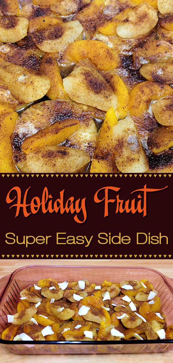 I created this dish in the early 1970's when I cooked my very first Thanksgiving meal & I've been serving it ever since. No matter who I invited over for the holidays, they always asked me if I was going to serve this, and of course I said yes!
#Fruit #FruitRecipes #SideDish #SideDishes #VegetarianRecipes #ComfortFood #HealthySideDish #HealthyRecipes #HolidaySideDish #HolidayRecipes #Thanksgiving #Christmas #ThanksgivingRecipes #ChristmasRecipes #DessertRecipes #HealthyDessert #foodiehomechef