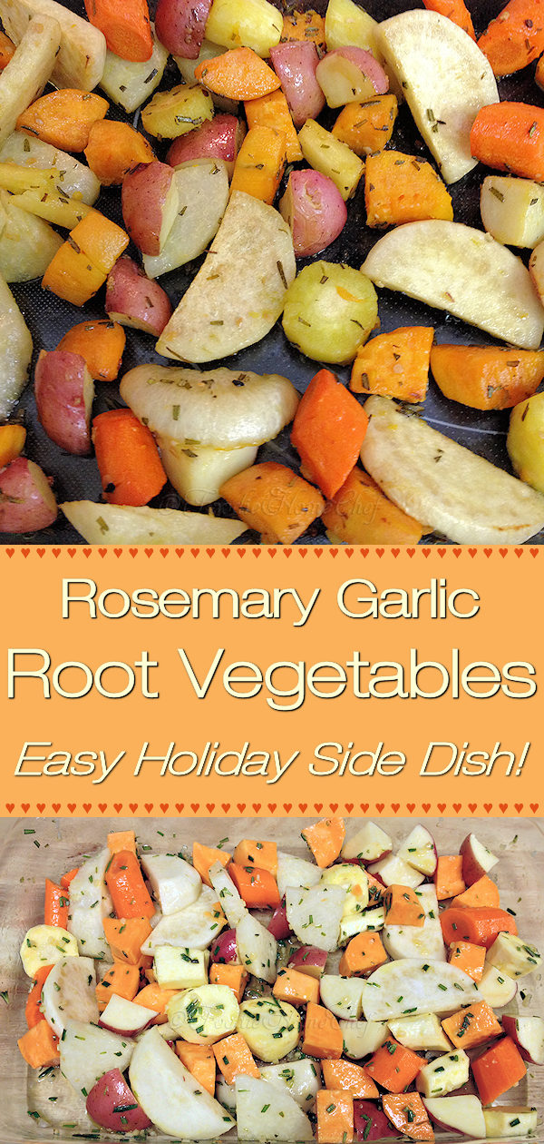 Rosemary Garlic Root Vegetables by Foodie Home Chef is the perfect Fall, Thanksgiving or Christmas side dish. This colorful, hearty & healthy comfort food also makes a great meal for Meatless Mondays!
#RootVegetables #RoastedVegetables #RoastedPotatoes #SideDishes #SideDishRecipes #VegetarianRecipes #VeganRecipes #HealthyRecipes #ComfortFood #HealthySideDish #HealthyRecipes #HolidaySideDish #HolidayRecipes #ThanksgivingRecipes #ChristmasRecipes #MeatlessMondays #foodiehomechef @foodiehomechef