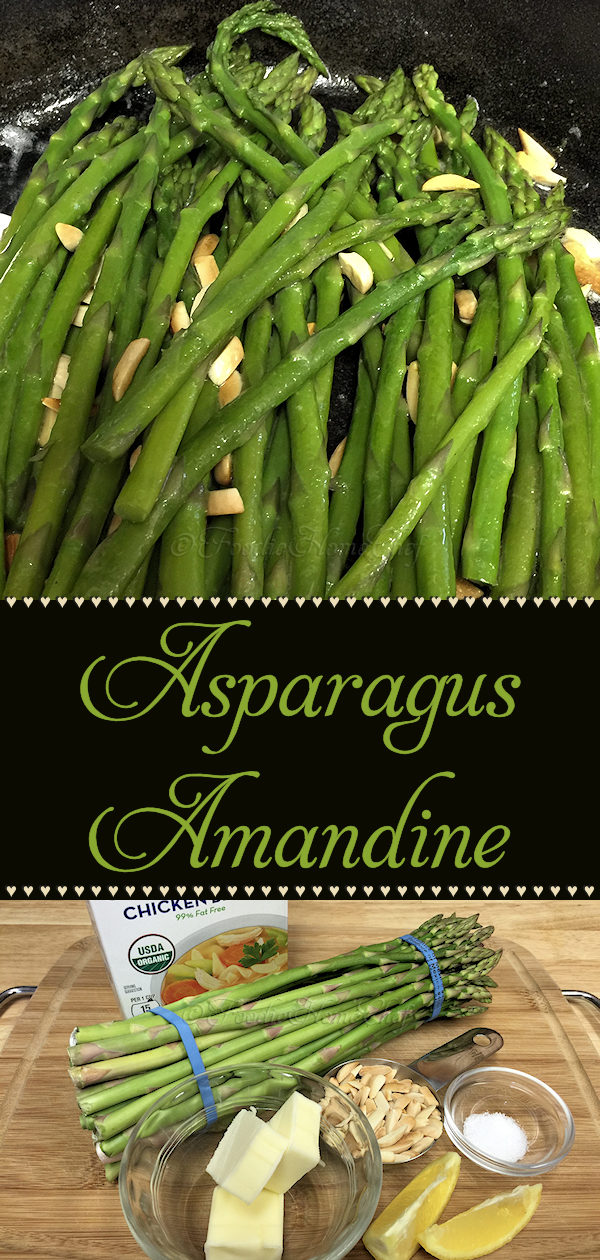 Asparagus Amandine by Foodie Home Chef is an easy to make healthy, keto friendly side dish & boasts an easy cleanup! It pairs great with so many foods such as fish, chicken & steak... just to name a few. It also makes a great addition to your Thanksgiving or Christmas dinner.
#AsparagusAmandine #AsparagusRecipes #VegetableRecipes #SideDish #SideDishRecipes #CastIronRecipes #SkilletRecipes #EasyRecipes #HealthyRecipes #VegetarianRecipes #KetoRecipes #foodiehomechef @foodiehomechef