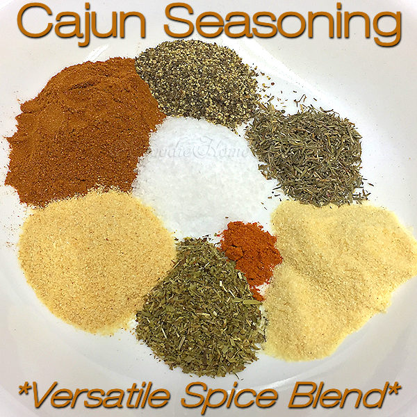 Use this versatile Homemade Cajun Seasoning by Foodie Home Chef in soups, stews, sauces, dips, condiments & more. This spice blend is also great on fish, meat, chicken, vegetables, mix it into ground beef for hamburgers & as a great BBQ or blackening rub & it tastes so much better than store bought!
#HomemadeCajunSeasoning #CajunSeasoning #CajunSeasoningRecipe
#CajunRecipes #SpiceBlends #Spices #SeasoningBlends #BBQRub #MeatRubs #VegetarianRecipes #VeganRecipes #foodiehomechef @foodiehomechef