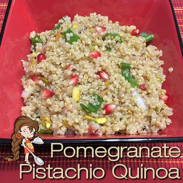 Because of it's color scheme this quinoa signature side dish by Foodie Home Chef is a welcome, healthy addition to your Christmas dinner table. It's also a recipe you'll want to serve all year long, pairing nicely with many entrees as well as making a healthy snack any time of the day!
#Quinoa #QuinoaRecipes #SideDish #SideDishRecipes #HealthySideDish #SnackRecipes #HealthySnacks #HealthyRecipes #Superfood #VegetarianRecipes #Christmas #ChristmasRecipes #foodiehomechef @foodiehomechef