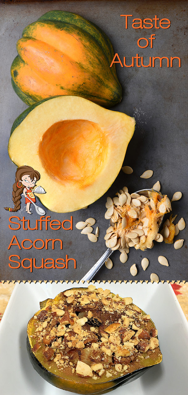 Stuffed Acorn Squash by Foodie Home Chef is a healthy, tasty side dish that will help you ring in the fall & holiday season. Loaded with superfoods this stuffed acorn squash also makes a fabulous vegan lunch or light dinner you'll want to serve all year long. Stuffed Acorn Squash | Roasted Acorn Squash | Side Dish Recipes | Vegan Recipes | Healthy Recipes | Holiday Recipes | Thanksgiving Recipes | Christmas Recipes | Lunch Recipes | Dinner Recipes | #foodiehomechef @foodiehomechef