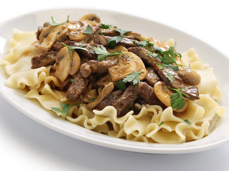 Rich And Creamy Beef Stroganoff Foodie Home Chef